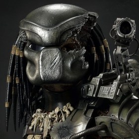 Jungle Hunter Predator Battle-Damaged Version Predator 1/3 Bust by Prime 1 Studio